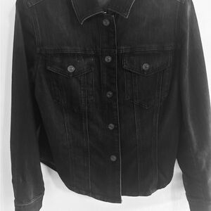 Chico's Black Denim Jacket
